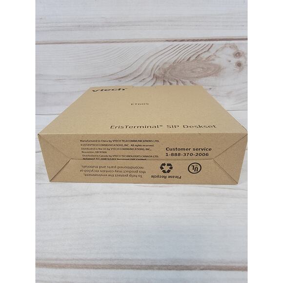 Vtech ErisTerminal SIP Deskset Office Business Telephone ET605 NIB - Picture 6 of 11